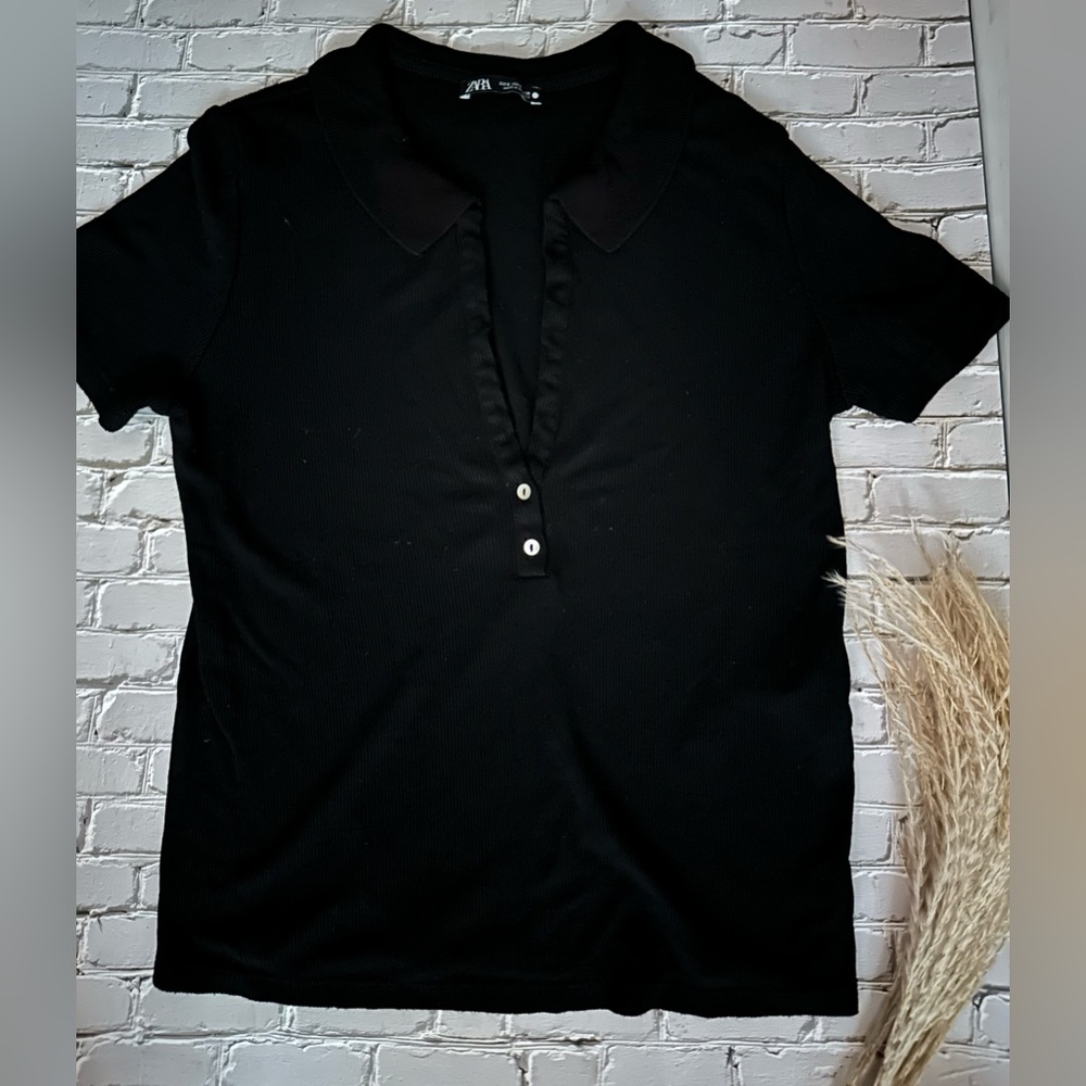 Zara basic polo shirt